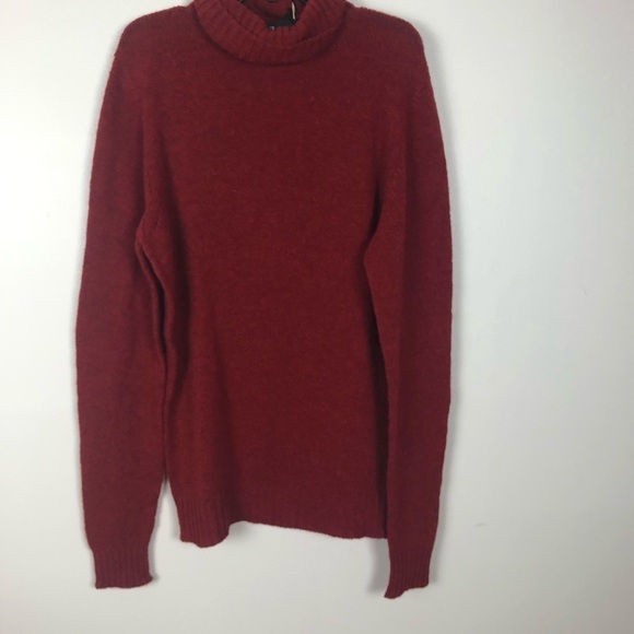 Air jumper women’s‎ turtleneck sweater burgundy New with tags Size large - Picture 1 of 8